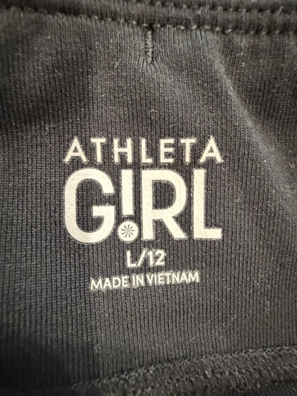 Athleta Girl - Black Leggings - Size 12